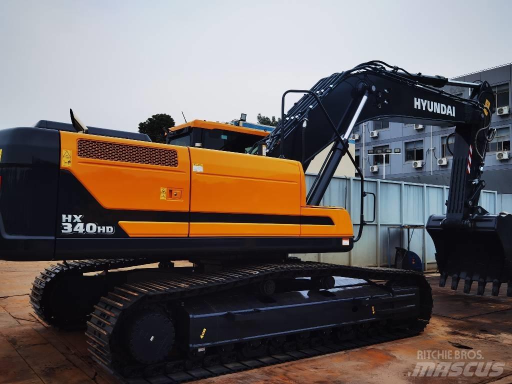 Hyundai HX340 Гусеничные экскаваторы