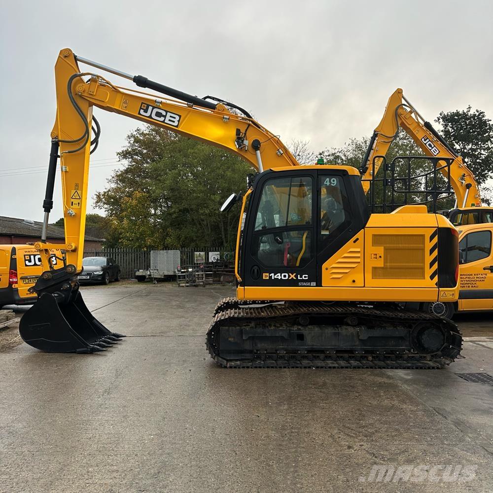 JCB 140X Гусеничные экскаваторы