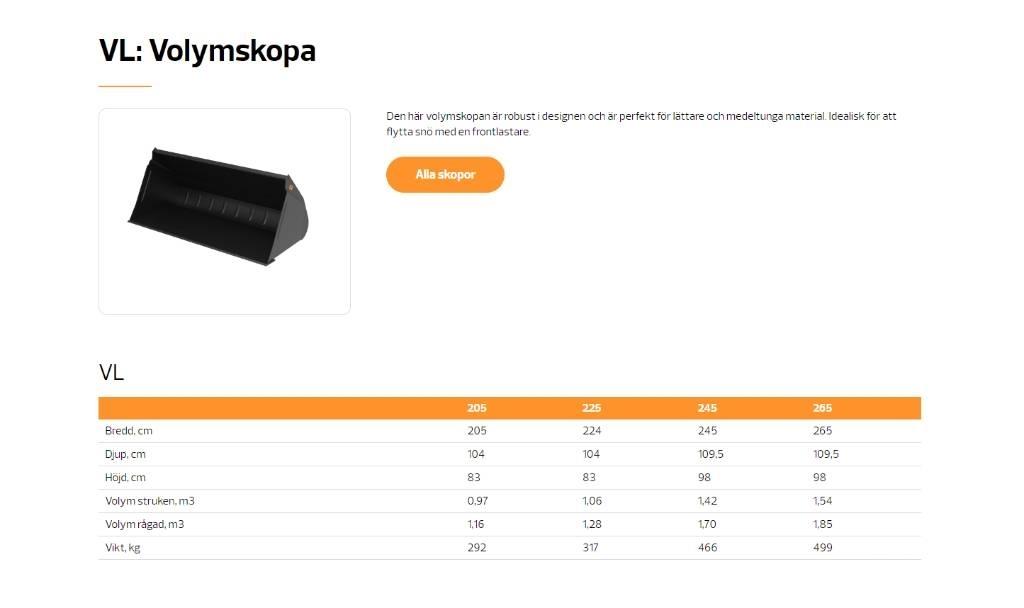 Quicke VL volymskopa Навесные фронтальные погрузчики