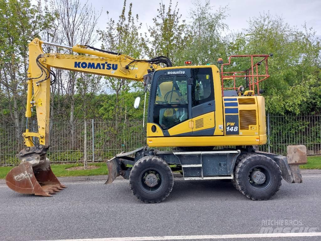 Komatsu PW148-11 Колёсные экскаваторы