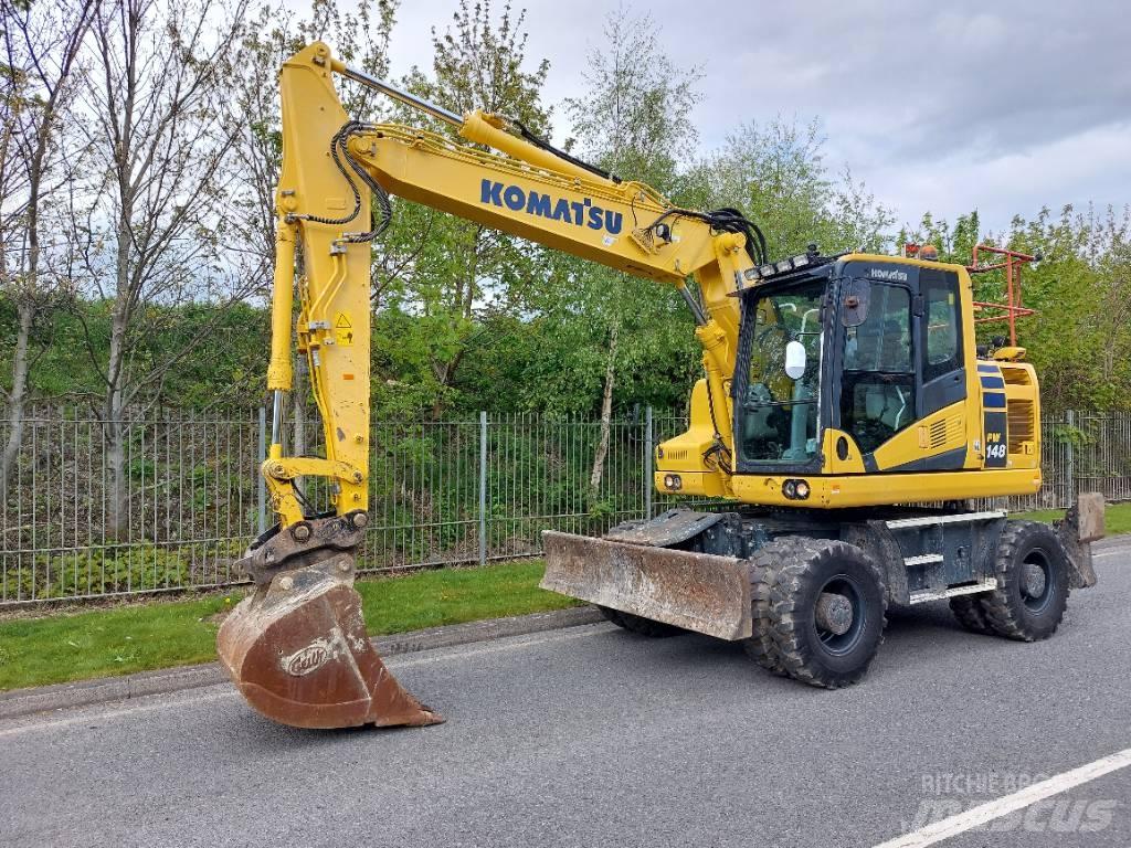 Komatsu PW148-11 Колёсные экскаваторы