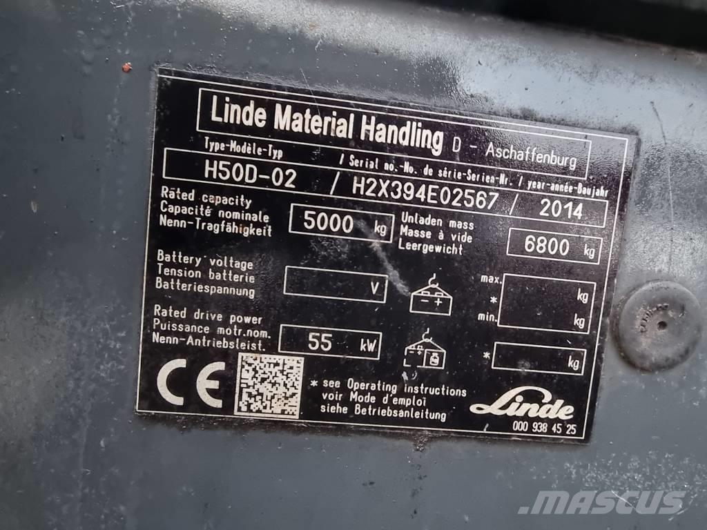Linde H 50 D Дизельные погрузчики