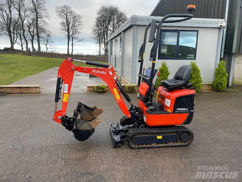 Kubota K008-5 Мини-экскаваторы