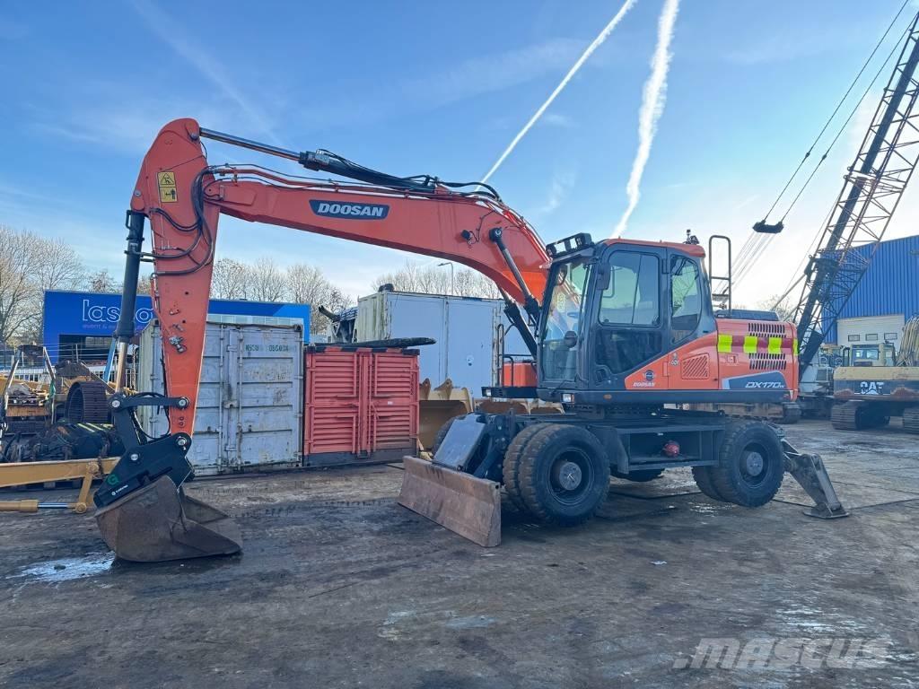 Doosan DX 170 W - 5 Колёсные экскаваторы