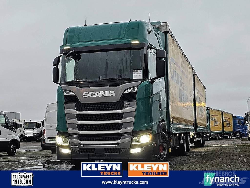 Scania S450 6x2*4 Тентованные грузовики
