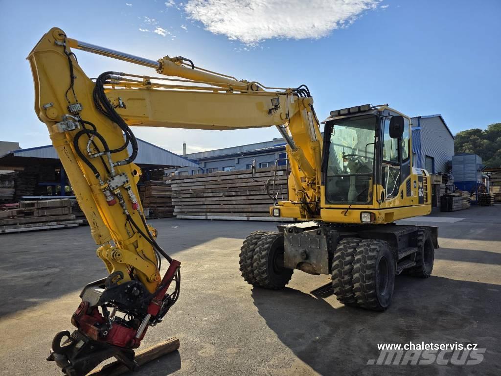 Komatsu PW 160 Колёсные экскаваторы