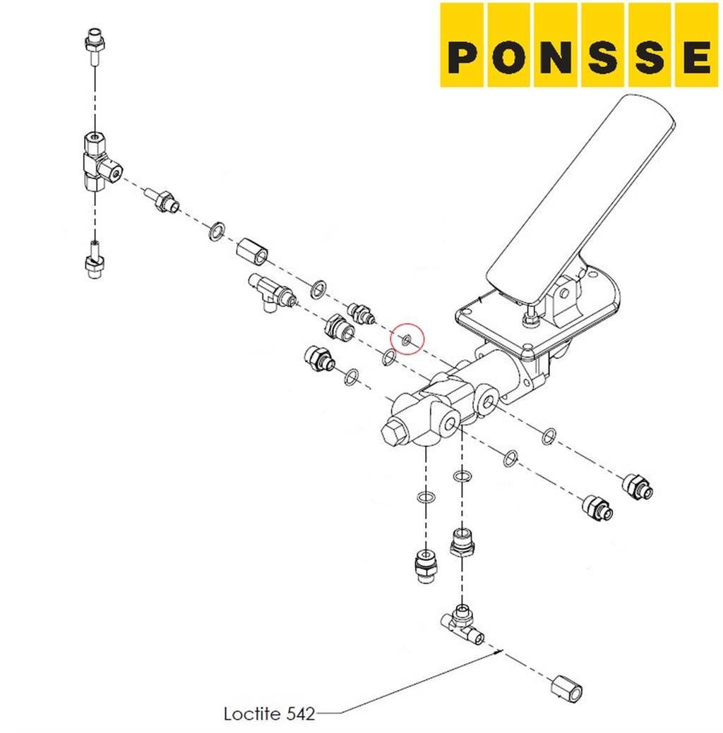 Ponsse 0023762 Гидравлическая система