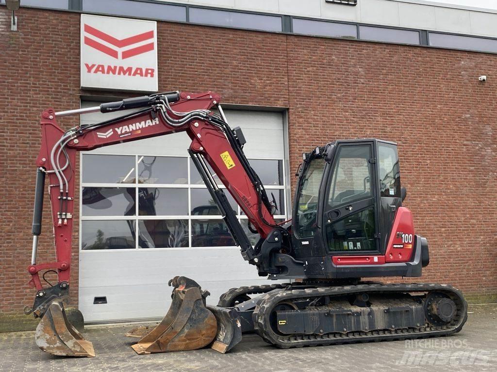 Yanmar SV100-2-2PB Малые экскаваторы 7т-12т