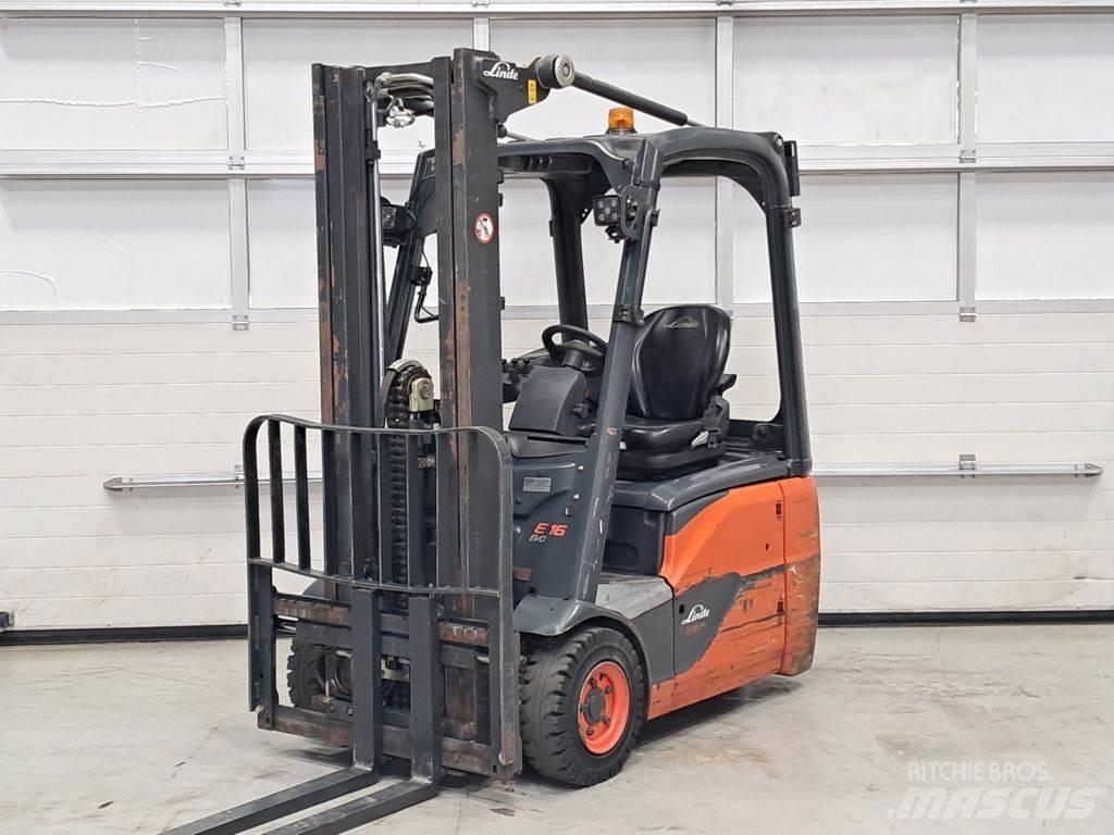 Linde E16C-02 Электропогрузчики