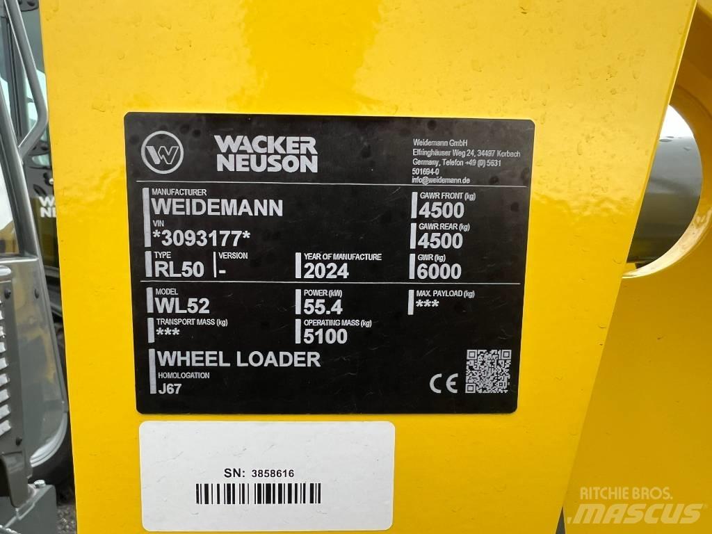 Wacker Neuson WL 52 Фронтальные погрузчики