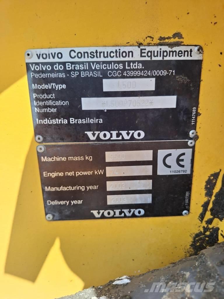 Volvo L 50 D Фронтальные погрузчики