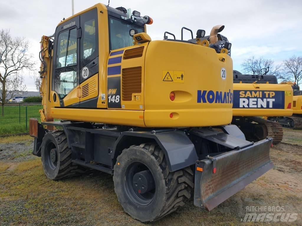 Komatsu PW148-11EO Колёсные экскаваторы