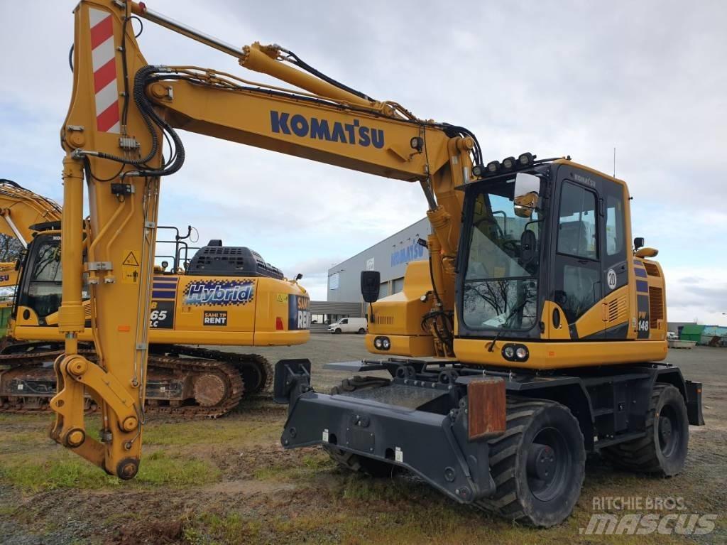 Komatsu PW148-11EO Колёсные экскаваторы