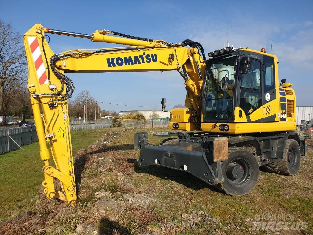 Komatsu PW148-11EO Колёсные экскаваторы
