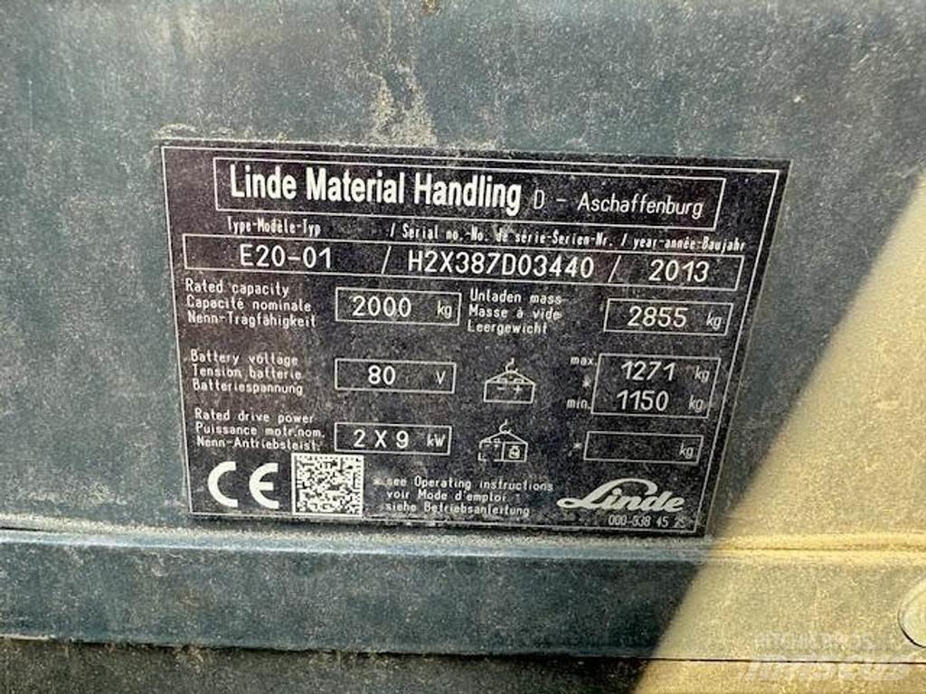 Linde E20-01 Другие складские механизмы