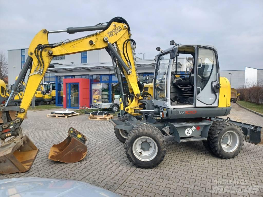 Wacker Neuson EW100 Колёсные экскаваторы