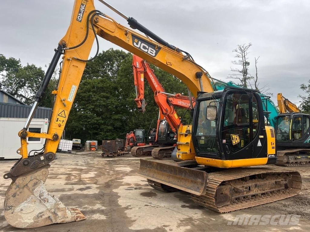 JCB JZ140 with blade Гусеничные экскаваторы