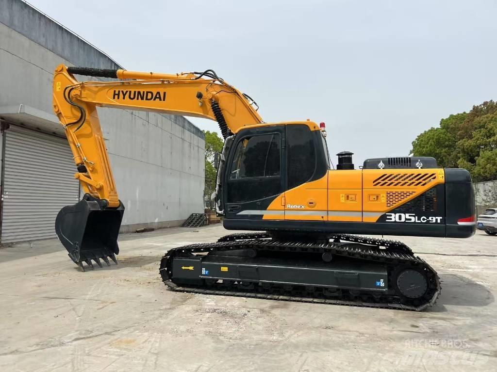 Hyundai r305lc-9t Малые экскаваторы 7т-12т