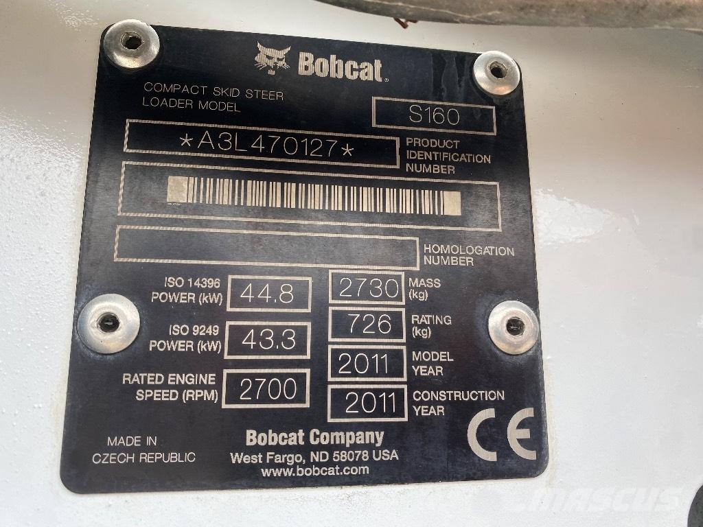 Bobcat S 160 Мини-погрузчики