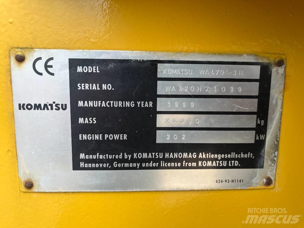 Komatsu WA 470-3H Фронтальные погрузчики