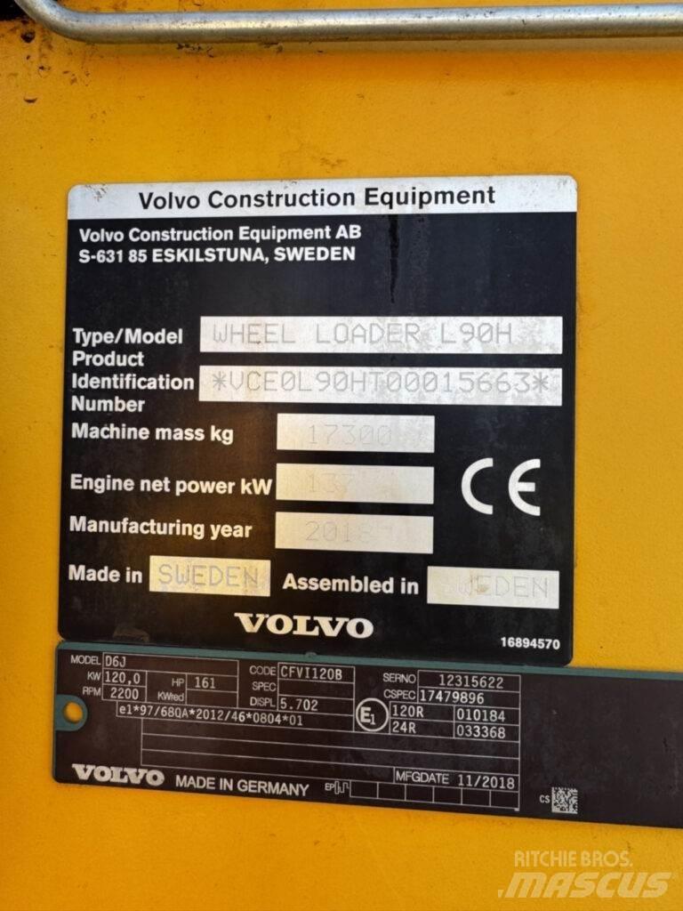 Volvo L90H Фронтальные погрузчики