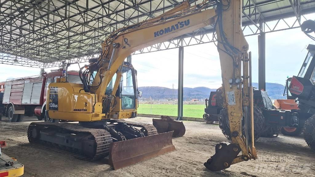 Komatsu PC 138US-8 Гусеничные экскаваторы