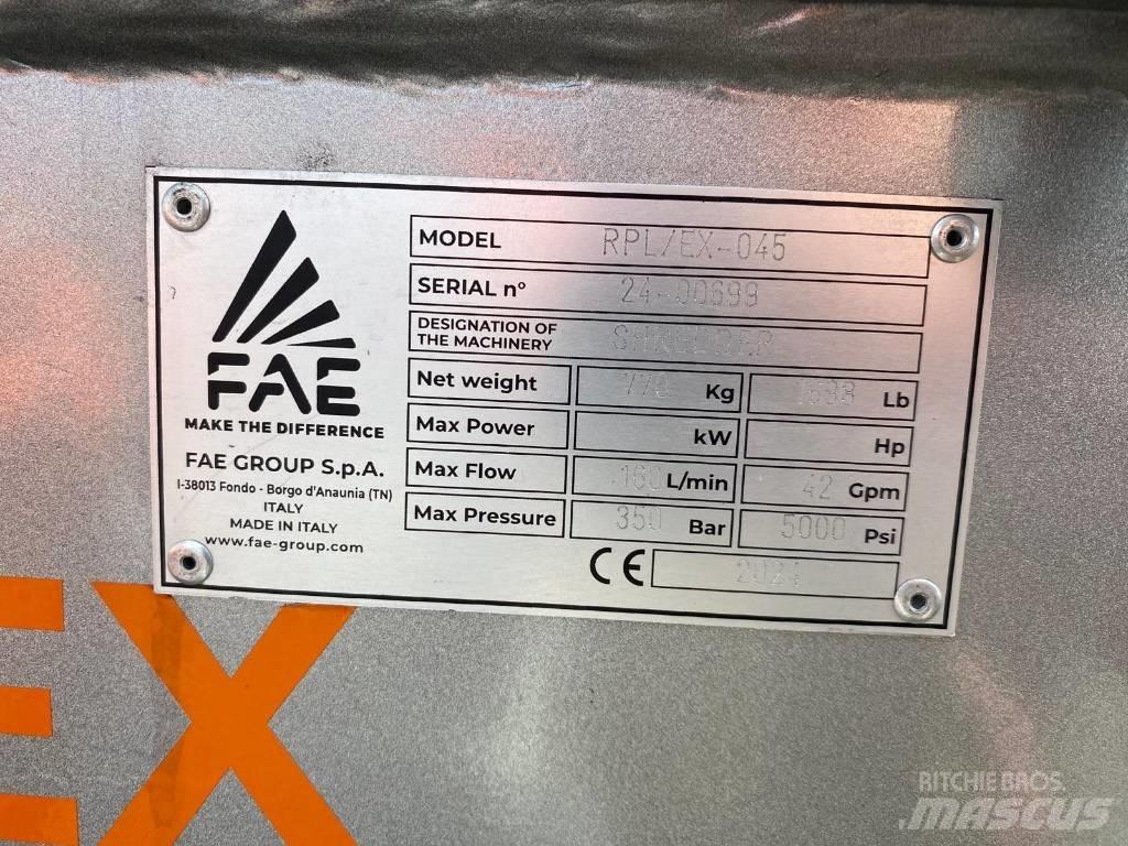 FAE RPL/EX Прочее дорожностроительное оборудование