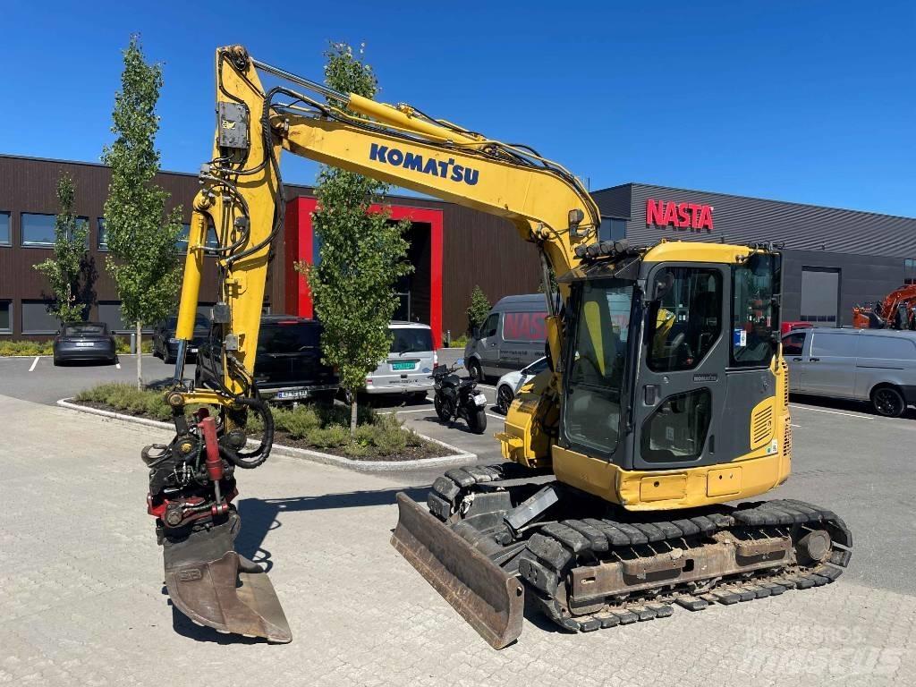 Komatsu PC78US-10 Малые экскаваторы 7т-12т