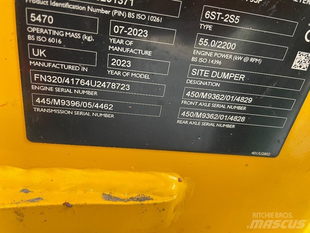 JCB 6 T Мини-самосвалы