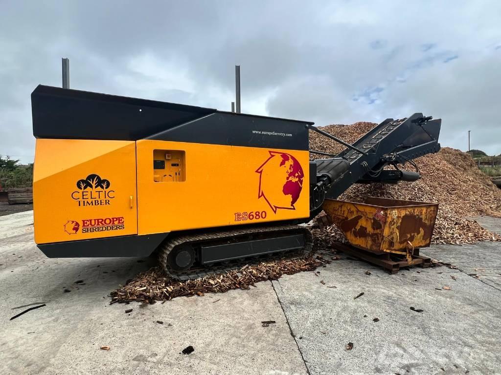 Euro Shredder ES680 Дробилки древесины
