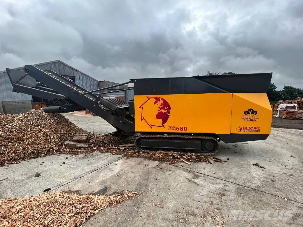 Euro Shredder ES680 Дробилки древесины