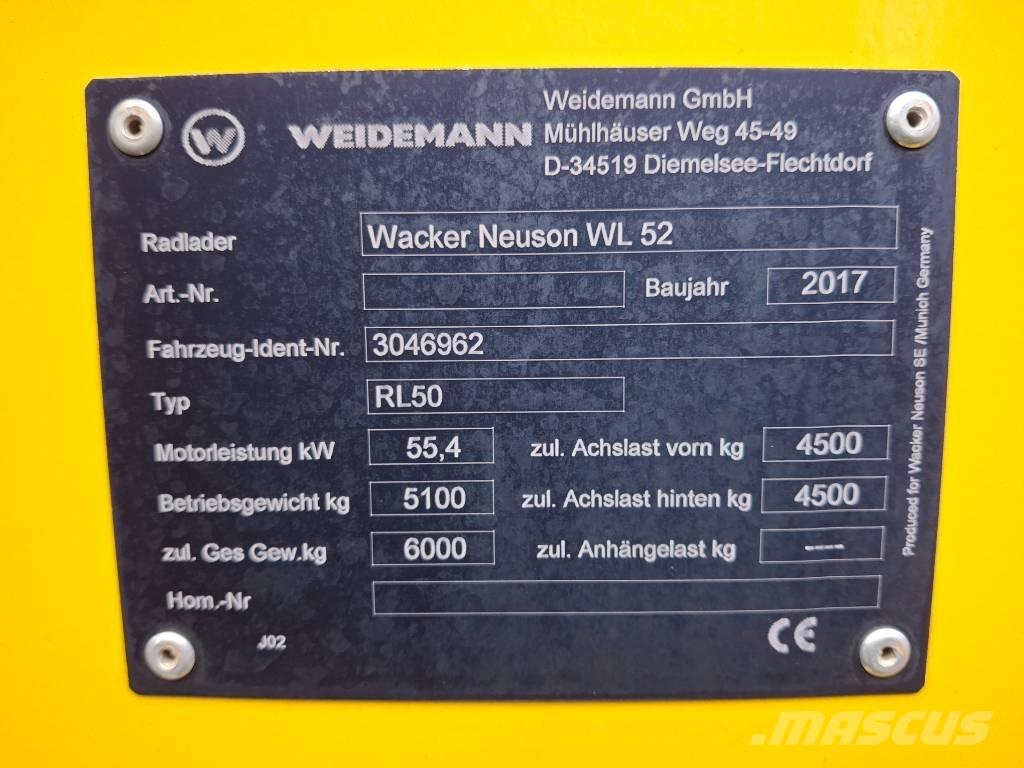 Wacker Neuson WL 52 Фронтальные погрузчики