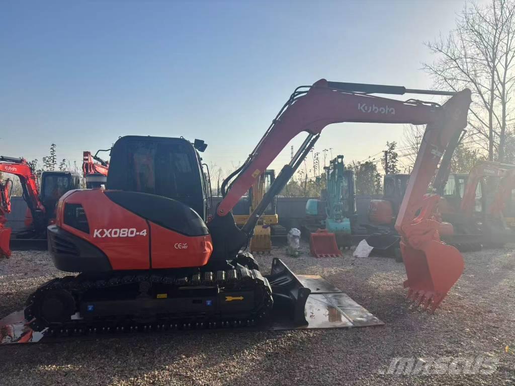 Kubota KX 080-4 Малые экскаваторы 7т-12т