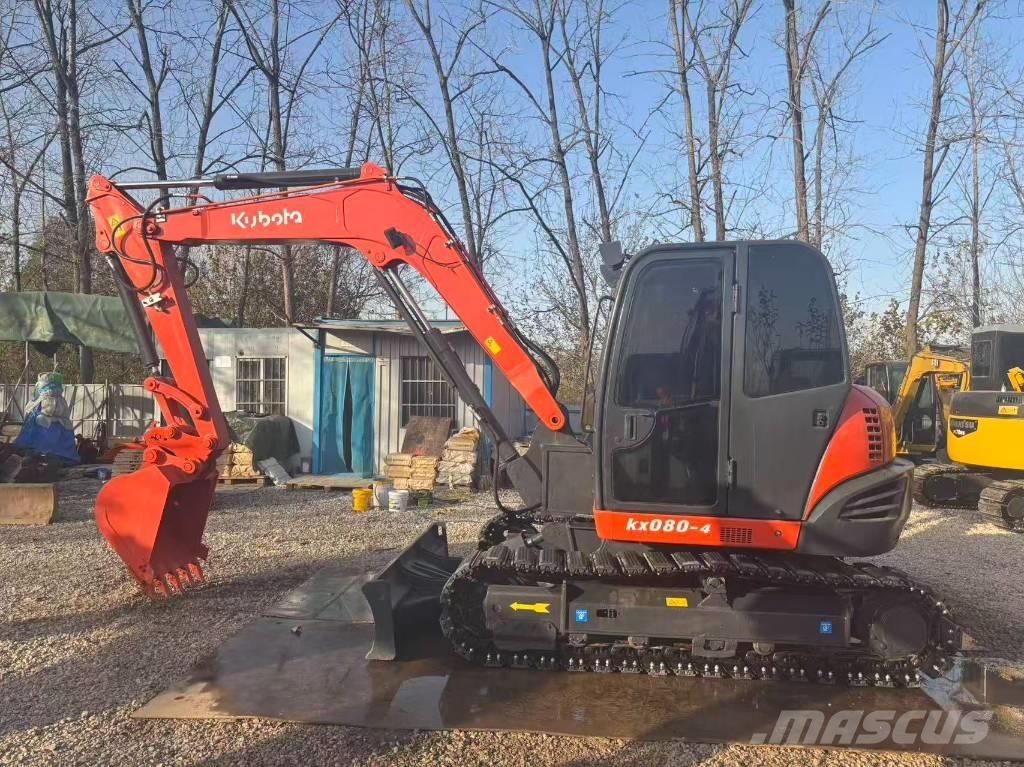 Kubota KX 080-4 Малые экскаваторы 7т-12т