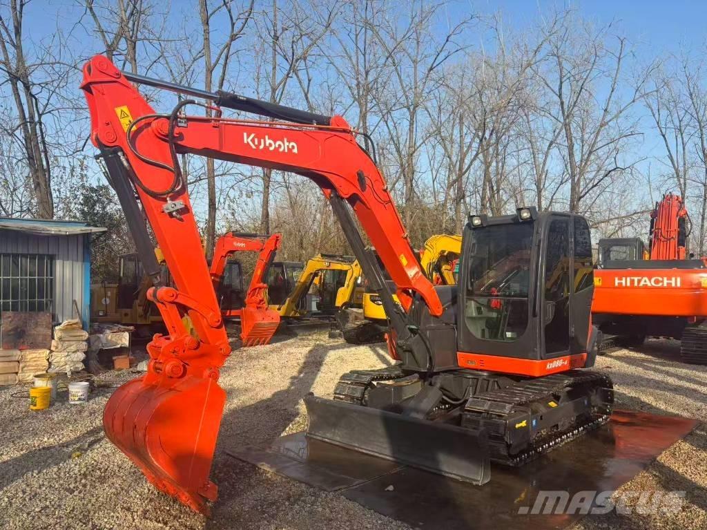 Kubota KX 080-4 Малые экскаваторы 7т-12т
