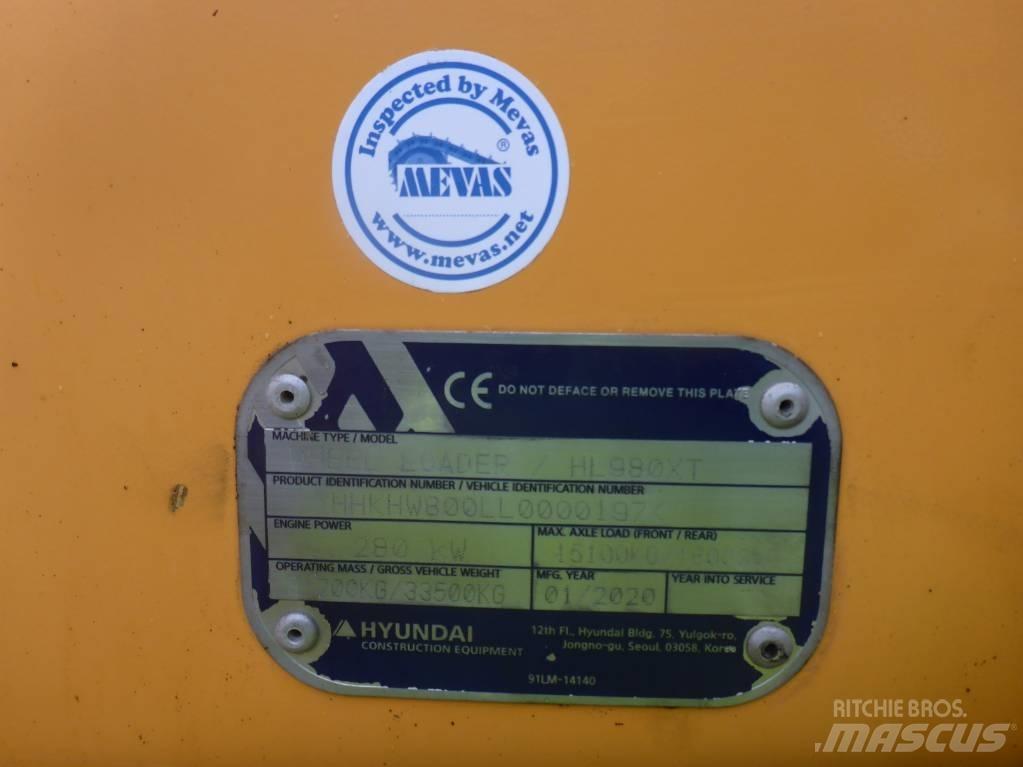 Hyundai HL980XT Фронтальные погрузчики