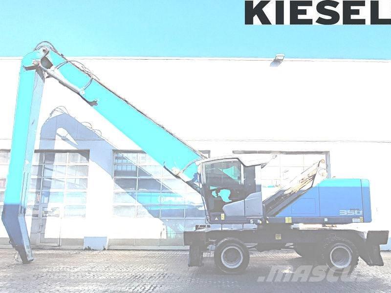 Fuchs MHL 350 F Перегружатели металлолома/промышленные погрузчики