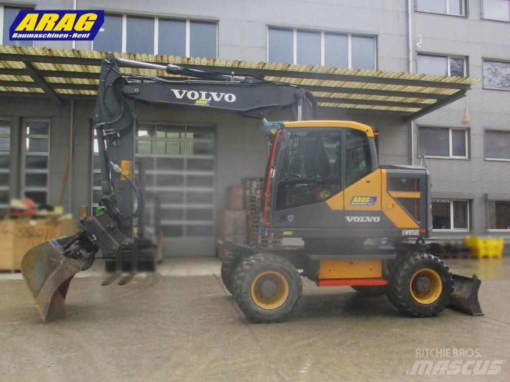 Volvo EWR 150 E Колёсные экскаваторы