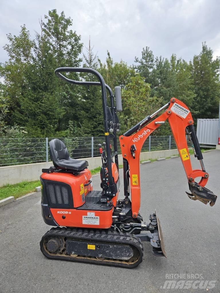 Kubota K008-5 VHG Мини-экскаваторы