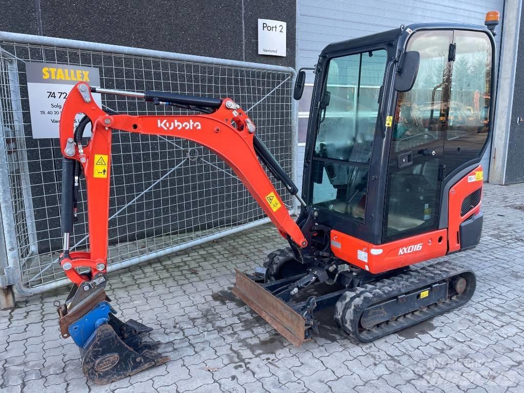 Kubota KX016-4 Мини-экскаваторы
