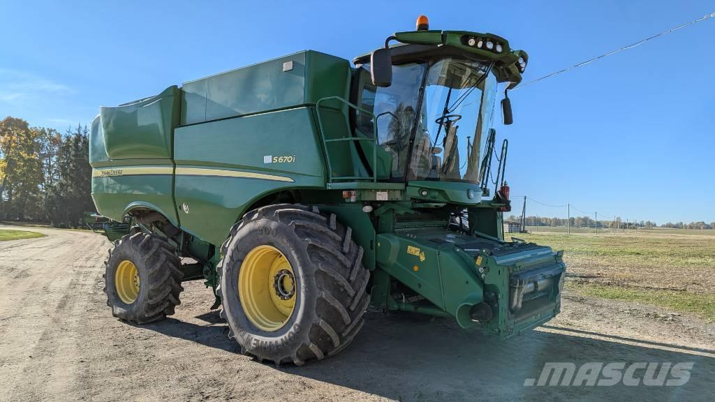 John Deere S 670 i Зерноуборочные комбайны