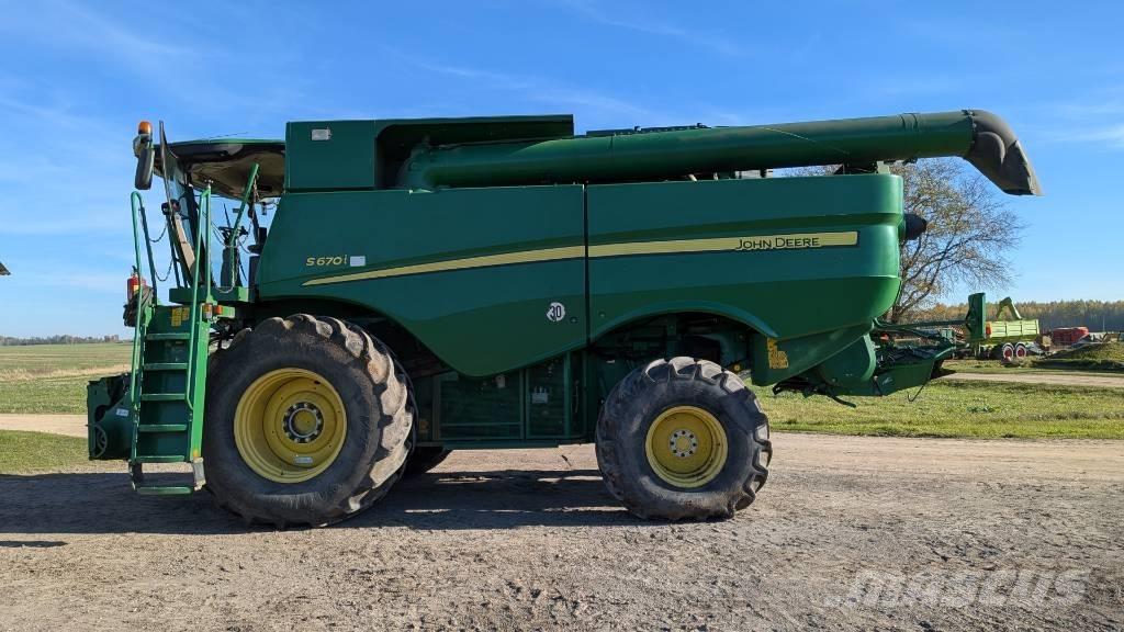 John Deere S 670 i Зерноуборочные комбайны