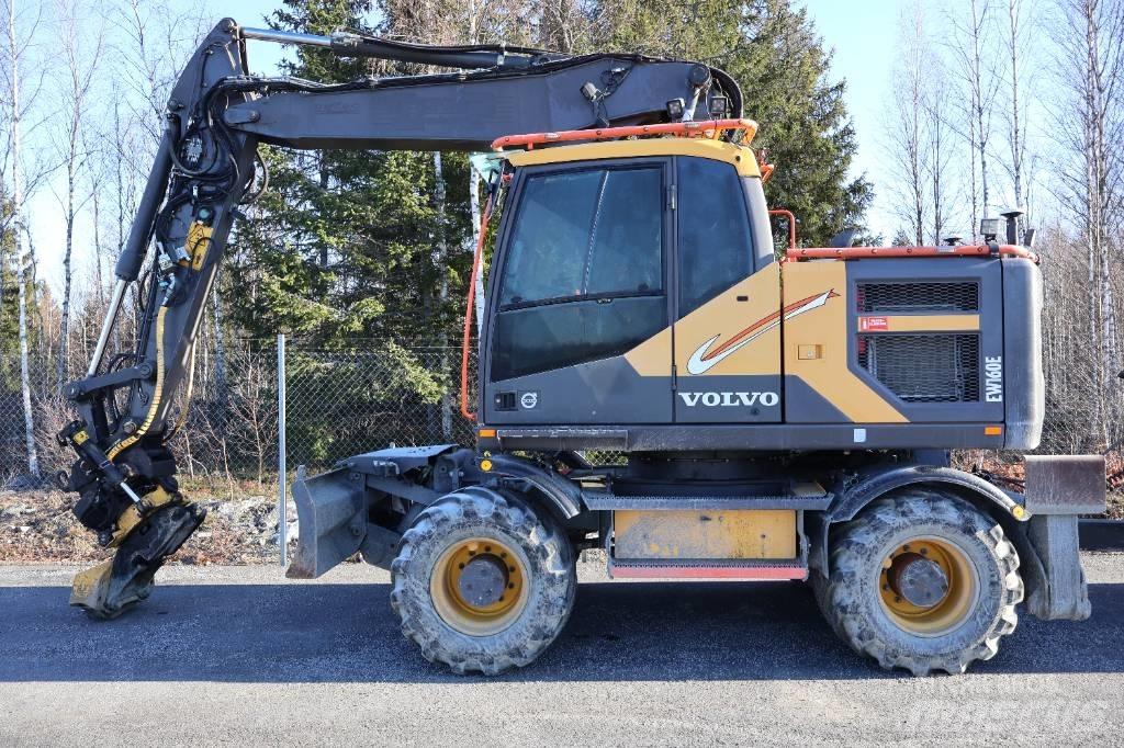 Volvo EW 160 E Колёсные экскаваторы