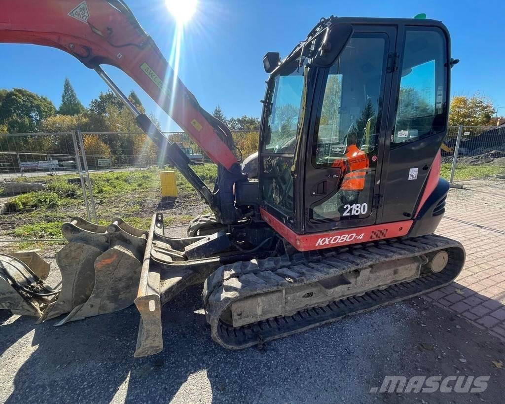 Kubota KX-080-4 Мини-экскаваторы