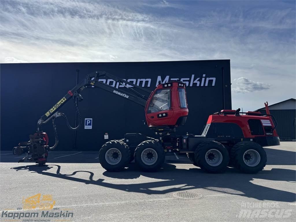 Komatsu 931XC Харвестеры