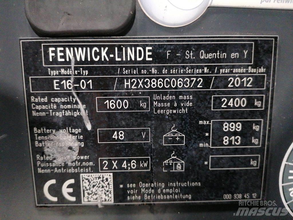 Linde E16 Электропогрузчики