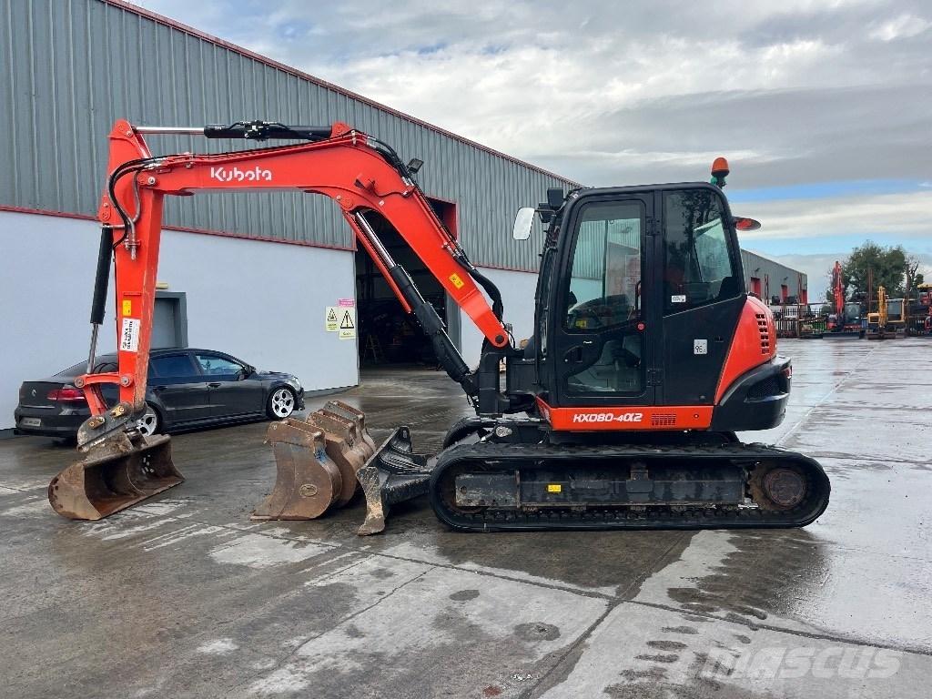 Kubota KX 080-4 Малые экскаваторы 7т-12т