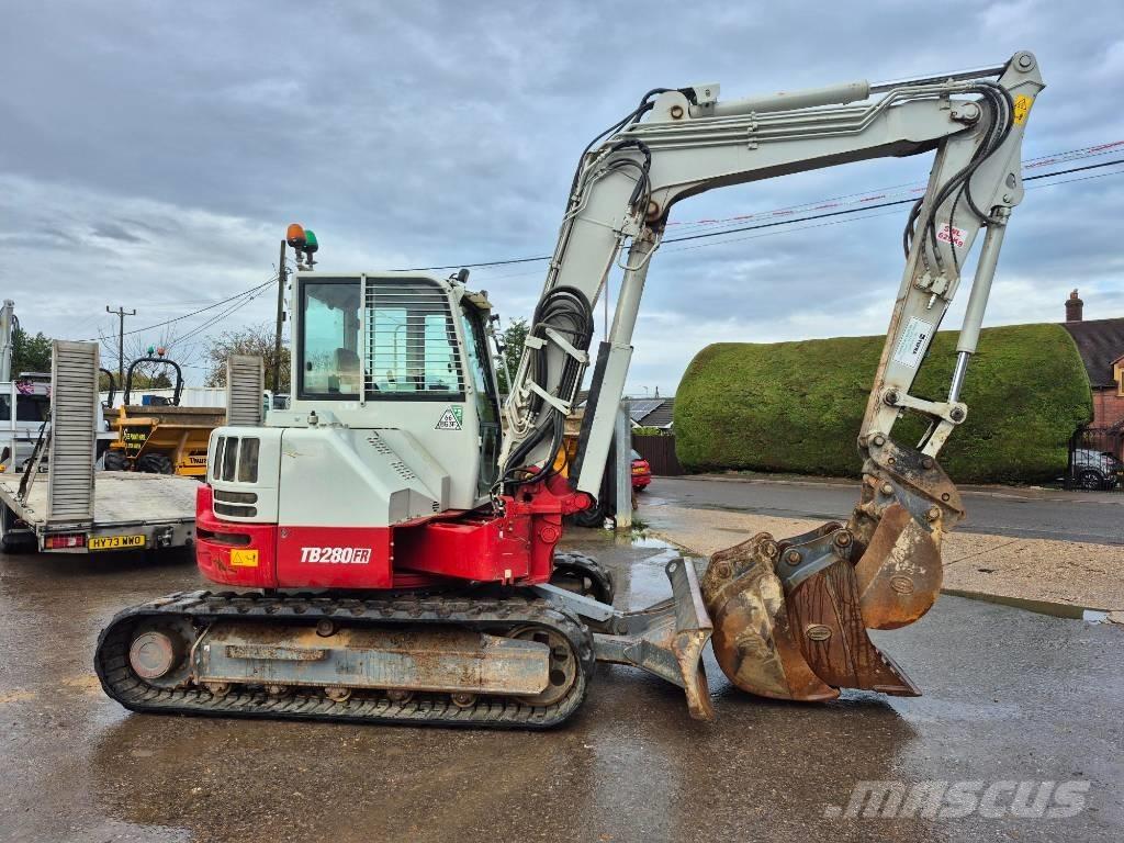 Takeuchi TB 280 FR Малые экскаваторы 7т-12т