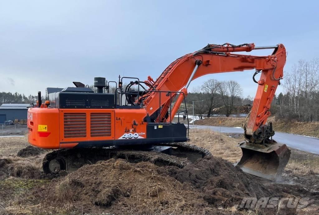 Hitachi ZX 490 LCH Гусеничные экскаваторы