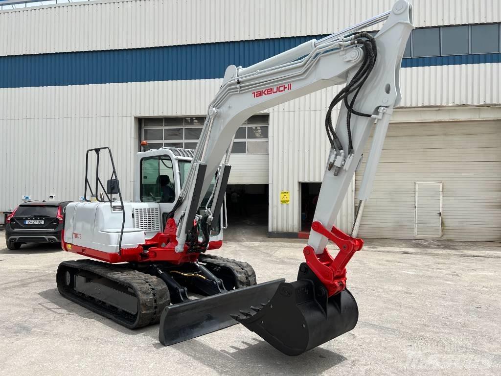 Takeuchi TB175 Малые экскаваторы 7т-12т